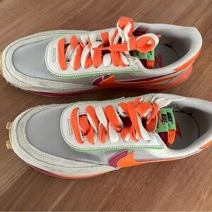 Nike x Sacai x CLOT LD Waffle « Net Orange Blaze »